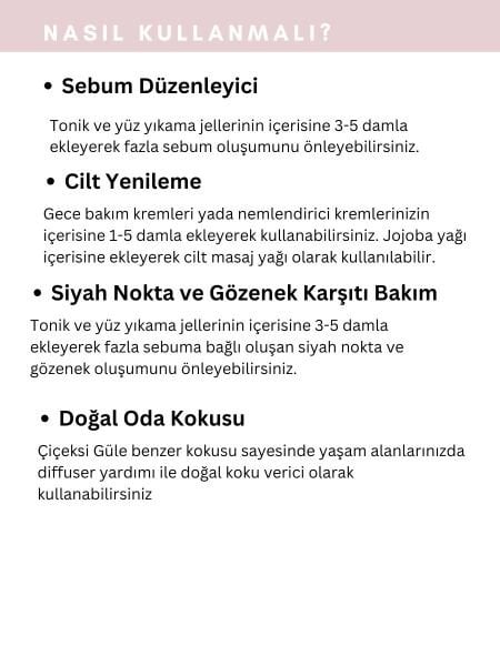 Itır Çiçeği Uçucu Yağı, % 100 Saf, Katkısız Aromaterapi Yağı 10 ml