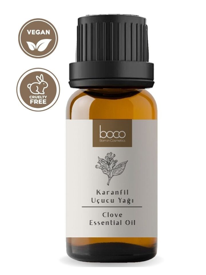 Karanfil Uçucu Yağı,  % 100 Saf, Katkısız Aromaterapi Yağı 10 ml