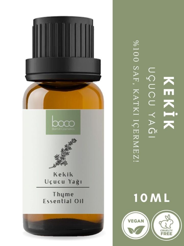 Kekik Uçucu Yağı,  % 100 Saf, Katkısız Aromaterapi Yağı 10 ml