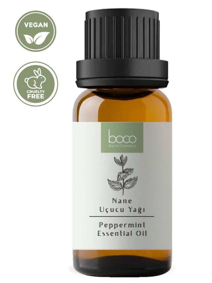 Nane Uçucu Yağı,  % 100 Saf, Katkısız Aromaterapi Yağı 10 ml