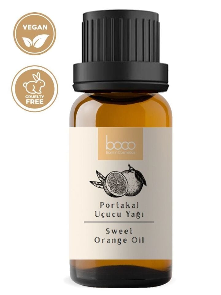 Portakal Yağı,  % 100 Saf, Katkısız Aromaterapi Yağı 10 ml