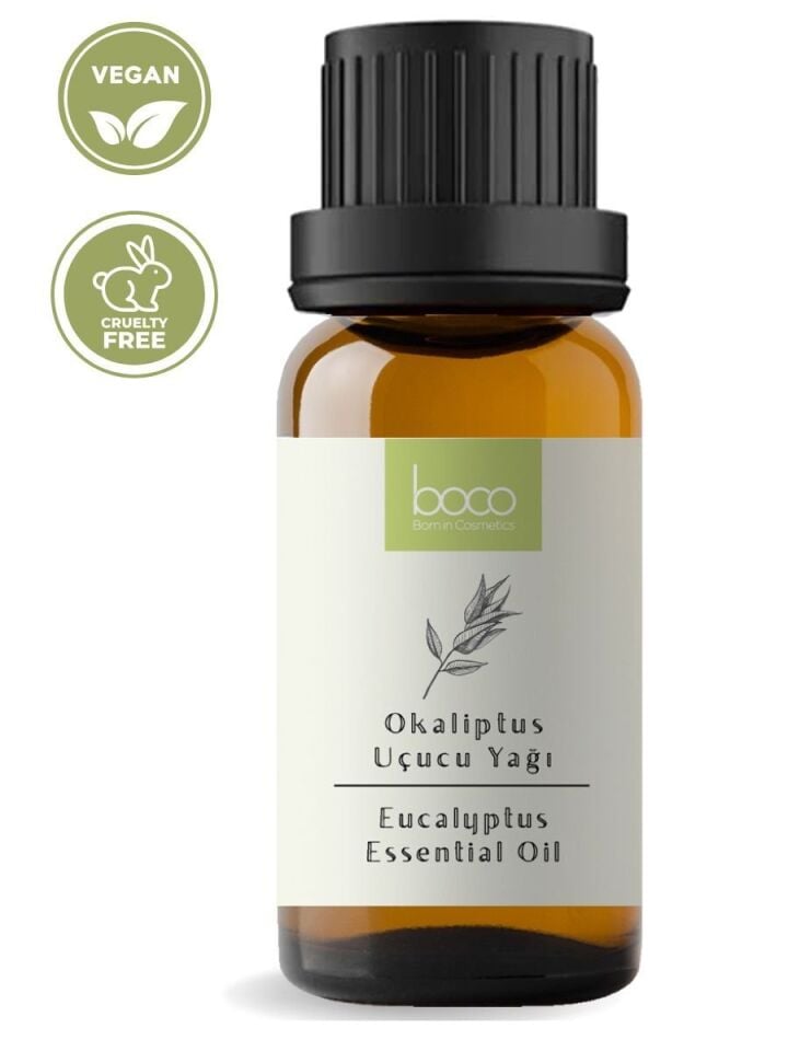 Okaliptus Uçucu Yağı,  % 100 Saf, Katkısız Aromaterapi Yağı 10 ml