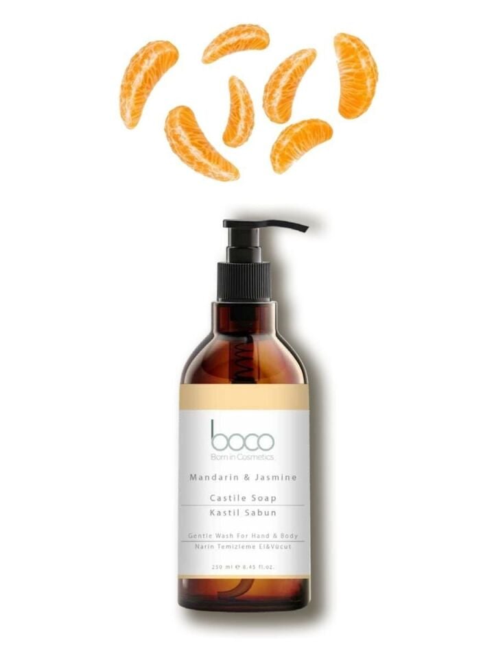 Mandalina & Yasemin Sıvı Kastil Sabun 250 ml
