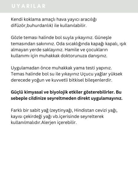 Nioli Uçucu Yağı,  % 100 Saf, Katkısız Aromaterapi Yağı  5 ml