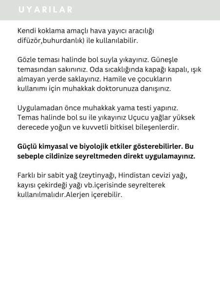 Nioli Uçucu Yağı,  % 100 Saf, Katkısız Aromaterapi Yağı  5 ml