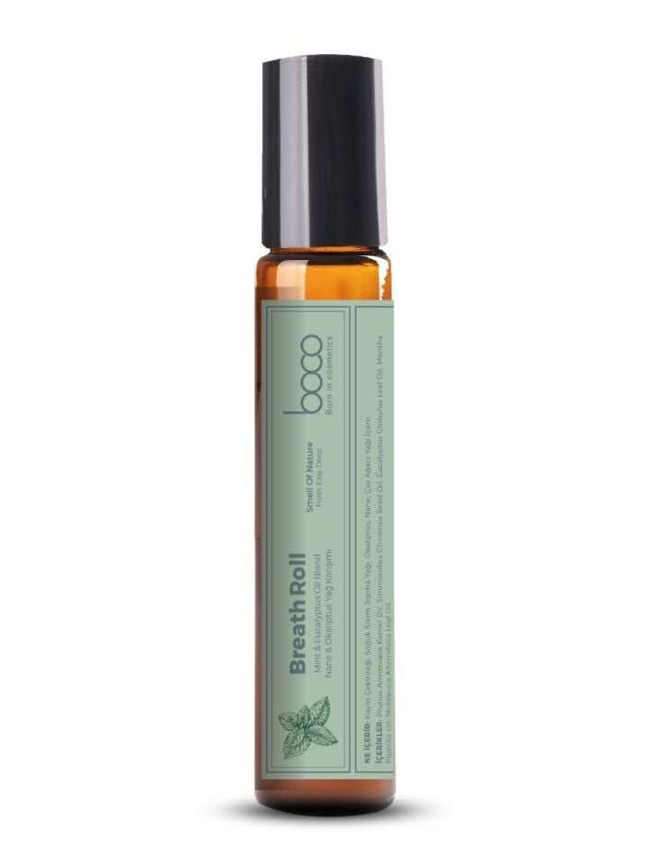 Breath Aromaterapi Roll - Kolay Nefes Okaliptus & Nane