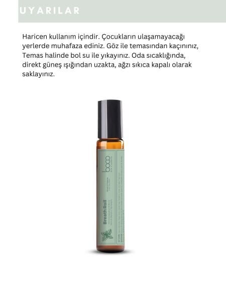 Aromaterapi Roll - Kolay Nefes Okaliptus & Nane 10 ml