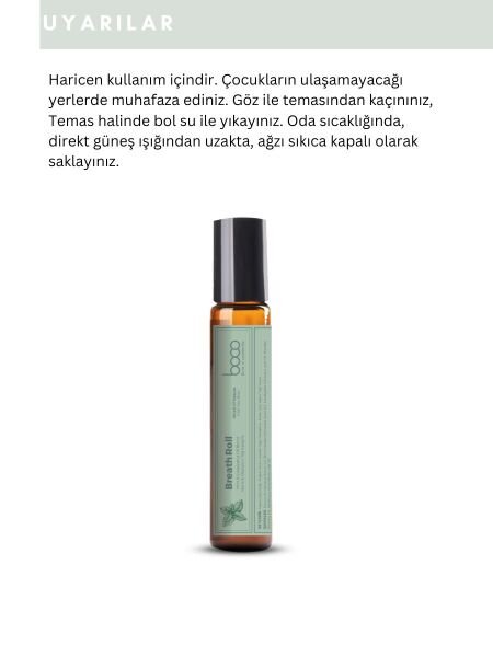 Aromaterapi Roll - Kolay Nefes Okaliptus & Nane 10 ml