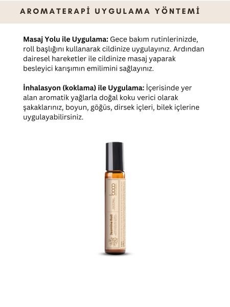 Aromaterapi Roll- Yasemin & Mandalina 10 ml