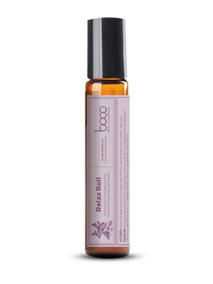 Aromaterapi Roll- Relax Ylang-ylang & Paçuli & Lavanta 10 ml