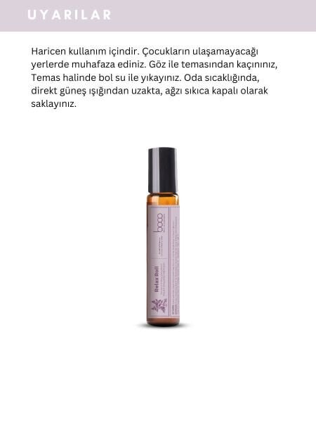 Aromaterapi Roll- Relax Ylang-ylang & Paçuli & Lavanta 10 ml